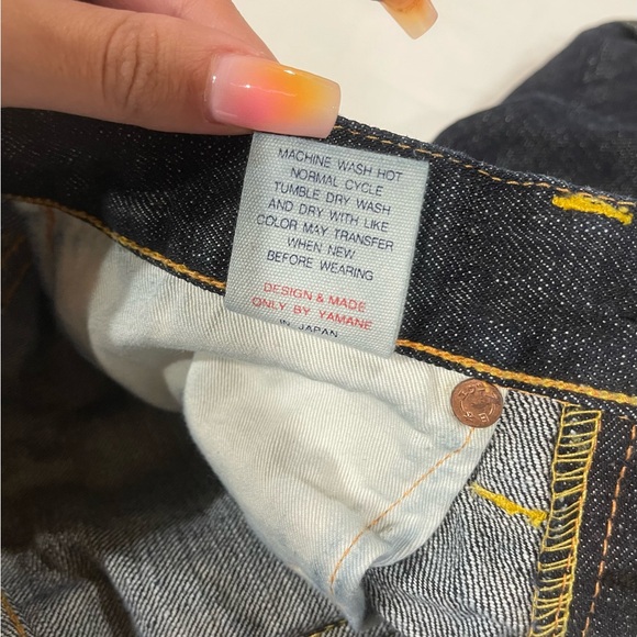 🔥 Painted Evisu Donna Multipocket Jeans 🔥 - Picture 7 of 7